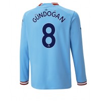 Manchester City Ilkay Gundogan #8 Fotballklær Hjemmedrakt 2022-23 Langermet